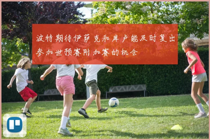 波特期待伊萨克和库卢能及时复出参加世预赛附加赛的机会